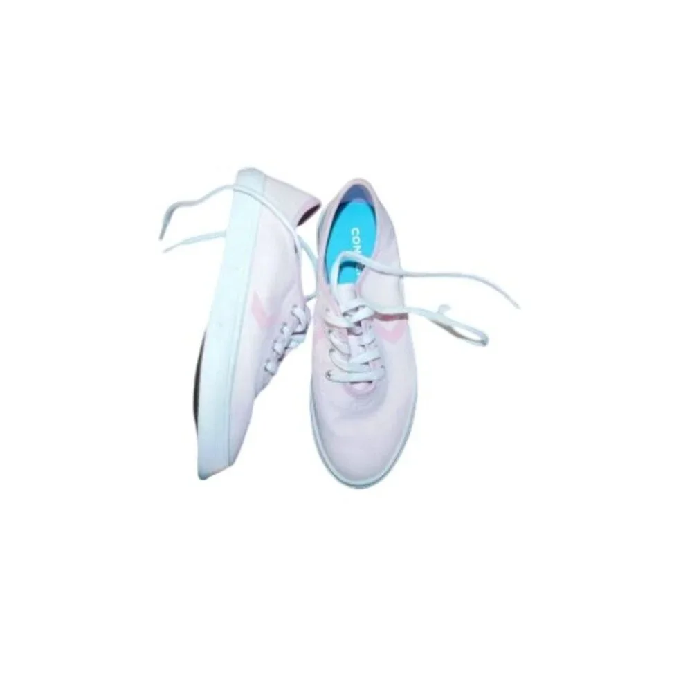 Converse Size 13 Girls Lace Up Sporty Flat Athletic Shoes NEW